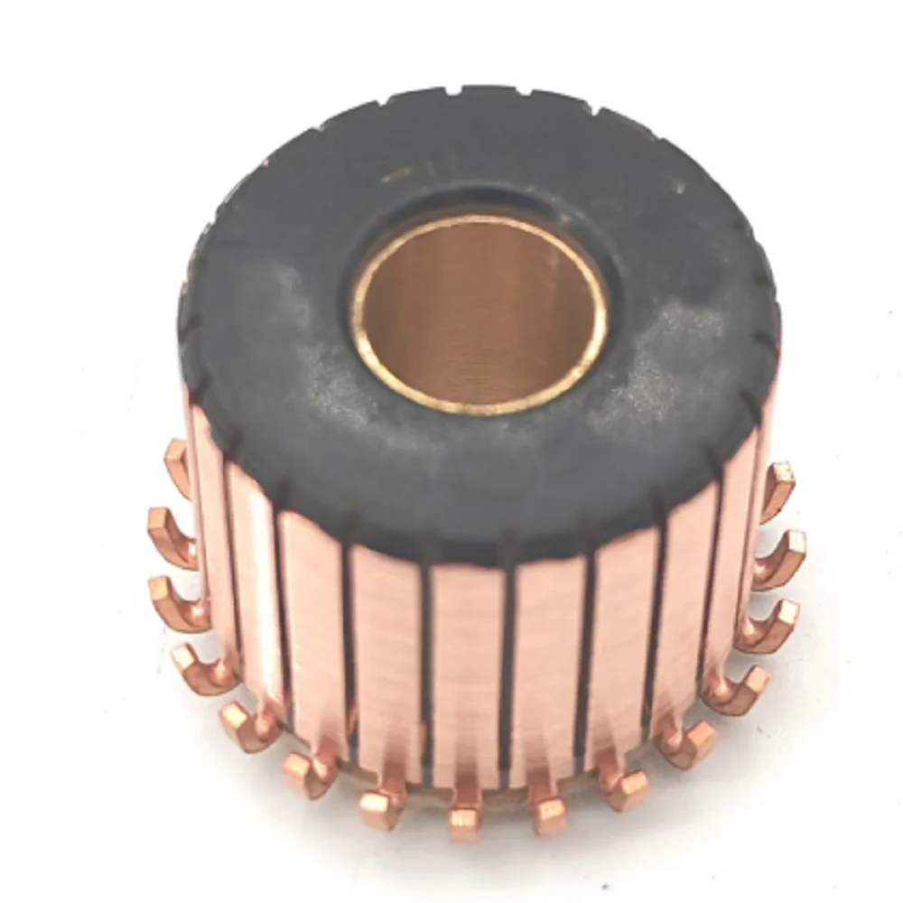 24.6*9.5*17.4*24P Dhy-3799-24-9.5 Is Suitable for Angle Grinder Commutator
24.6*9.5*17.4*24P Dhy-3799-24-9.5 Is Suitable for Angle Grinder Commutator