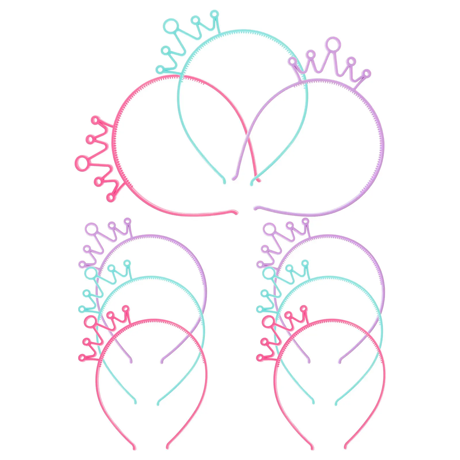 9pcs Children Headband Crown Hair Accessories for Little Girls Boys Kids Plastic Creative Princess Party Prom Cosplay
9pcs Children Headband Crown Hair Accessories for Little Girls Boys Kids Plastic Creative Princess Party Prom Cosplay