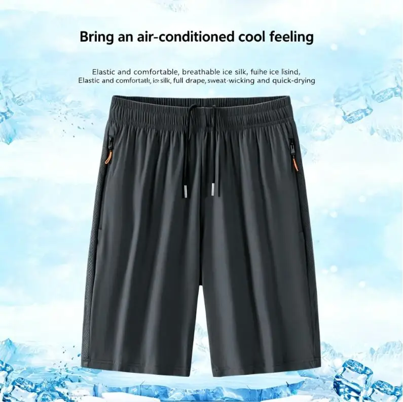 Ice Silk Casual Shorts Men's Summer Wear 2026 Thin Loose Quick-drying Five-point Pants
Ice Silk Casual Shorts Men's Summer Wear 2026 Thin Loose Quick-drying Five-point Pants