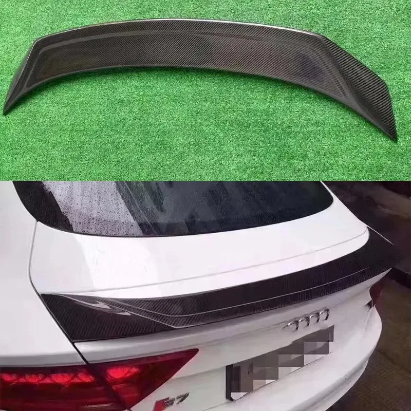 For Audi A7 S7 R Style Carbon Fiber Spoiler Tail fins Rear Trunk Spoiler Guide Wing Rear Wing Diverter Body Kit
For Audi A7 S7 R Style Carbon Fiber Spoiler Tail fins Rear Trunk Spoiler Guide Wing Rear Wing Diverter Body Kit