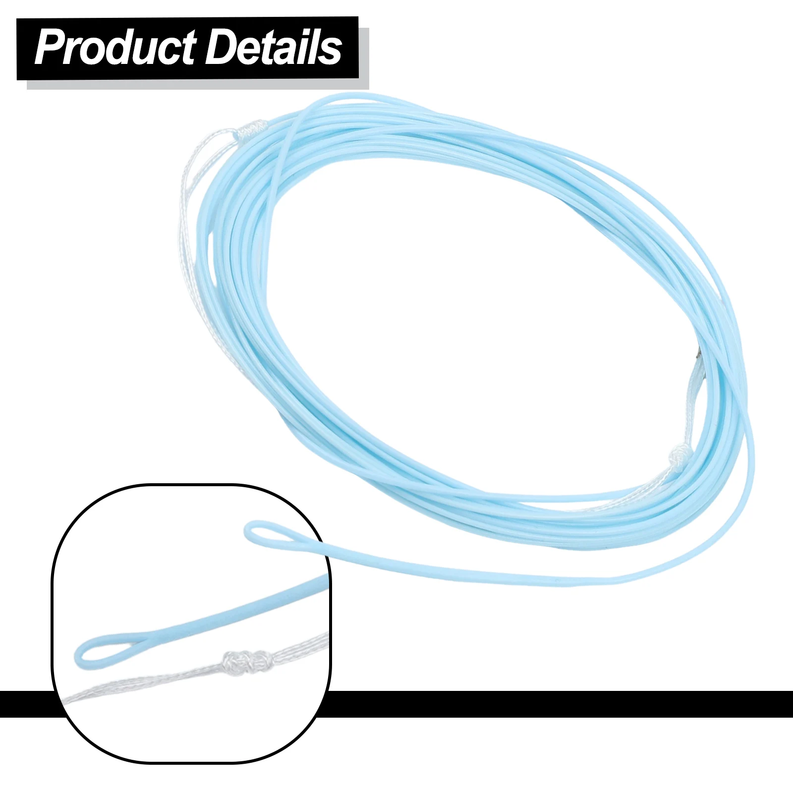 13feet Line PVC Taper Line High-tech Slick Coating Usable In Freshwater And Saltwater Ideal For Cold And Medium Temps
13feet Line PVC Taper Line High-tech Slick Coating Usable In Freshwater And Saltwater Ideal For Cold And Medium Temps