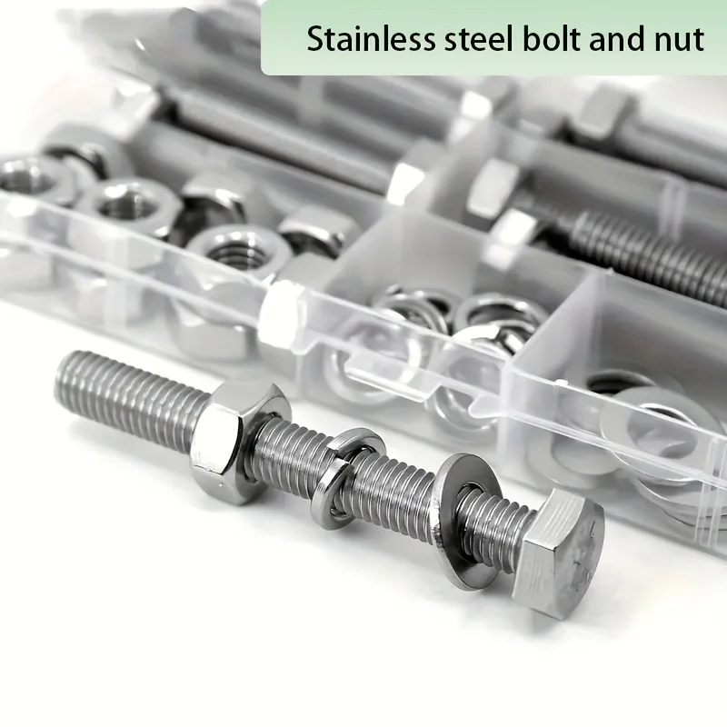 M6 M8 M10 "High-Strength Hex Bolt Set with Nuts & Washers – Durable Stainless Steel Fastener Kit for Industrial & DIY Projects
M6 M8 M10 "High-Strength Hex Bolt Set with Nuts & Washers – Durable Stainless Steel Fastener Kit for Industrial & DIY Projects