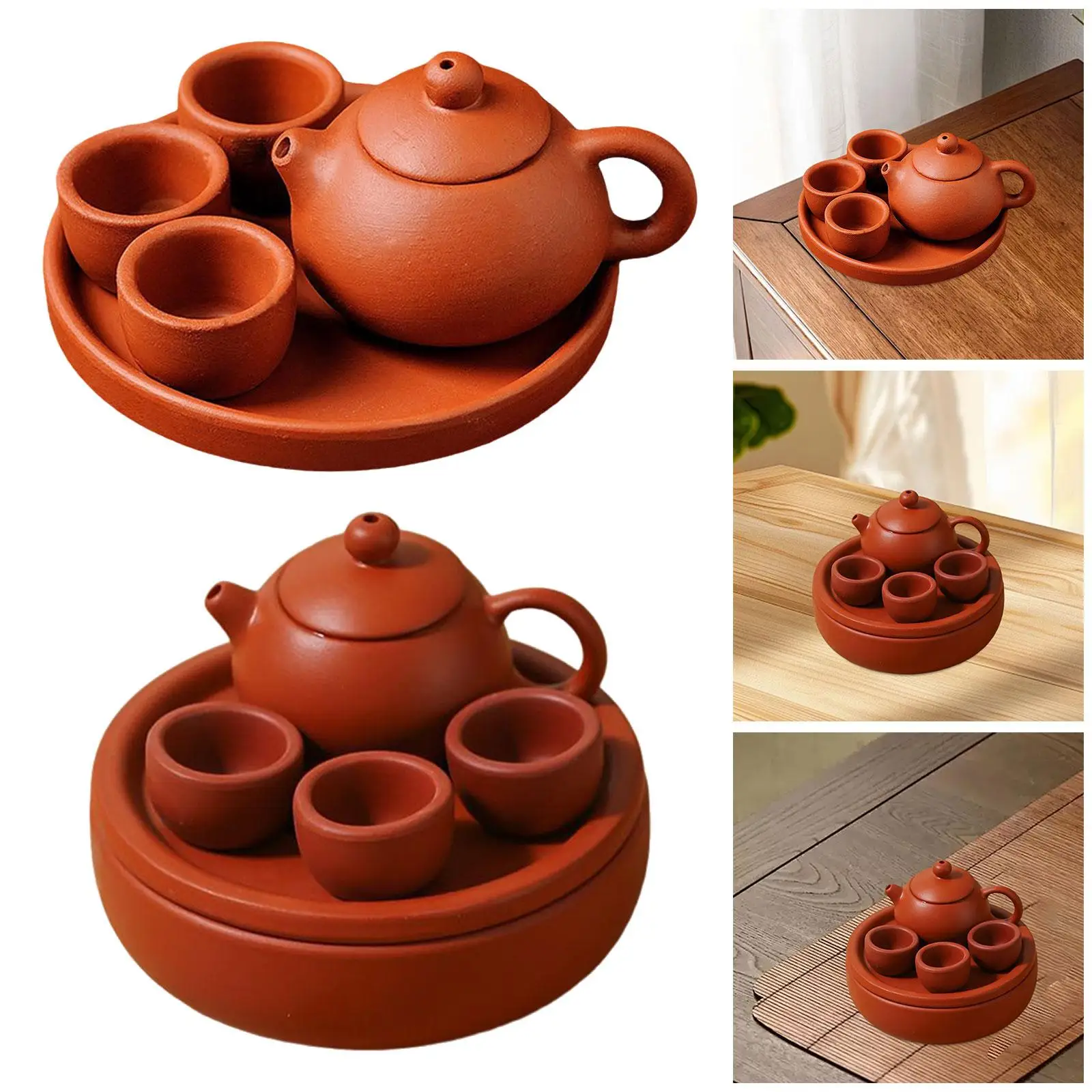 Small Zisha Teapot Handmade Ceremony Accessories Collectibles Decoration Classic Compact Kung Fu Teapots Kids Toy Tea Kettles
Small Zisha Teapot Handmade Ceremony Accessories Collectibles Decoration Classic Compact Kung Fu Teapots Kids Toy Tea Kettles
