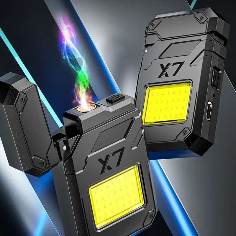 X7 Electric Heating Wire Keychain Light Charging Highlight Handheld Flashlight Outdoor Portable Camping Keychain Light Lighter
X7 Electric Heating Wire Keychain Light Charging Highlight Handheld Flashlight Outdoor Portable Camping Keychain Light Lighter