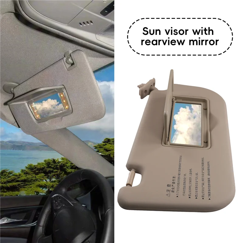 AASS-Sun Visor With Makeup Mirror 852021F010EZ 852011F010EZ For Kia Sportage 2005-2010 Sunshade
AASS-Sun Visor With Makeup Mirror 852021F010EZ 852011F010EZ For Kia Sportage 2005-2010 Sunshade