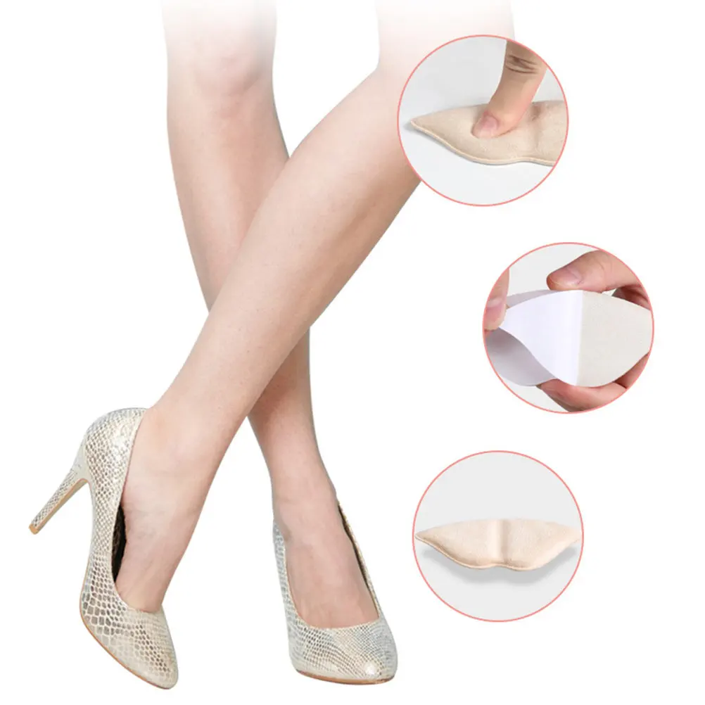 4Pairs Anti-Wear Heel Stickers Comfortable High Heel Pads Breathable Non-Slip Shoe Inserts Protective Cushions for Outdoor Foot
4Pairs Anti-Wear Heel Stickers Comfortable High Heel Pads Breathable Non-Slip Shoe Inserts Protective Cushions for Outdoor Foot