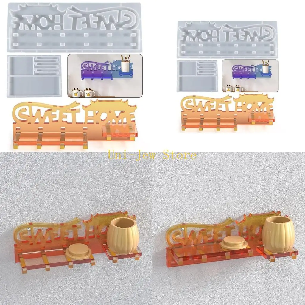 40GB Epoxy Silicone Mold for Glasses Keychains Pendant Holder Stand Shelf Resin for Key Hooks Moulds for Wall Hanging Craft
40GB Epoxy Silicone Mold for Glasses Keychains Pendant Holder Stand Shelf Resin for Key Hooks Moulds for Wall Hanging Craft