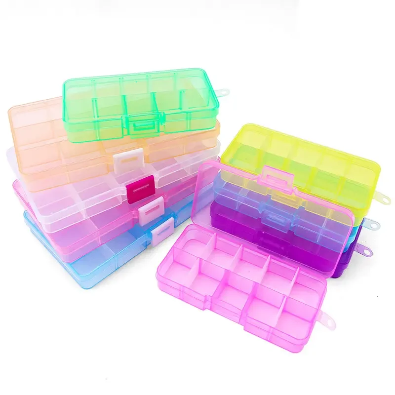 10Grids 15Grids Plastic Organizer Storage Container Jewelry Organizer Box with Adjustable Dividers for Beads Crafts Jewelry DIY
10Grids 15Grids Plastic Organizer Storage Container Jewelry Organizer Box with Adjustable Dividers for Beads Crafts Jewelry DIY