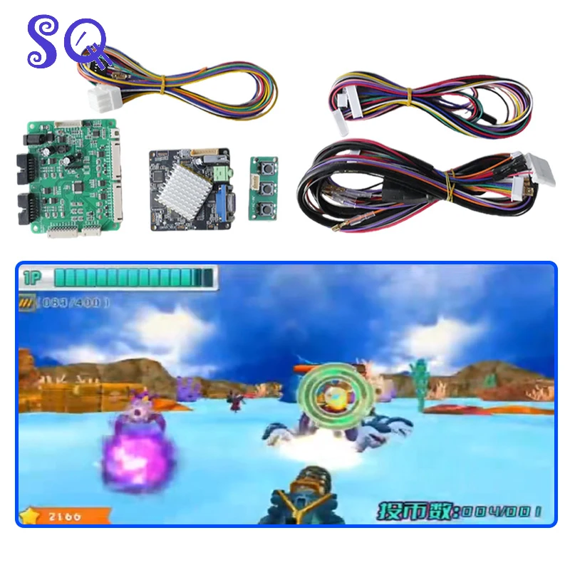 Набор платы управления (PCB) и кабелей для игрового автомата 21-в-1: Коммерческие аксессуары для самостоятельной сборки аркадных автоматов для игровых центров
Набор платы управления (PCB) и кабелей для игрового автомата 21-в-1: Коммерческие аксессуары для самостоятельной сборки аркадных автоматов для игровых центров