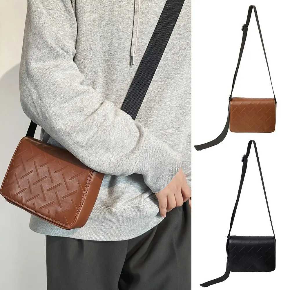 Portable Solid Color Men's Shoulder Bag Harajuku Leather Men's Crossbody Bag Square Designer Messenger Bag Male
Portable Solid Color Men's Shoulder Bag Harajuku Leather Men's Crossbody Bag Square Designer Messenger Bag Male