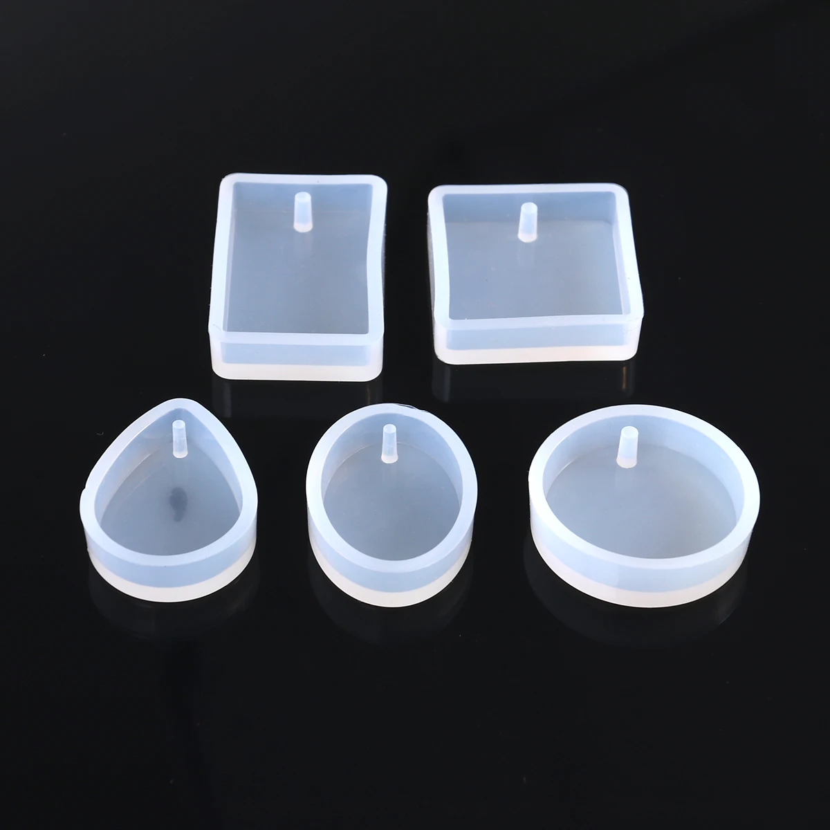 5 Pcs Crystal Epoxy Mold Casting Jewelry Molds Silicone Resin Mould Pendant Water Drop
5 Pcs Crystal Epoxy Mold Casting Jewelry Molds Silicone Resin Mould Pendant Water Drop