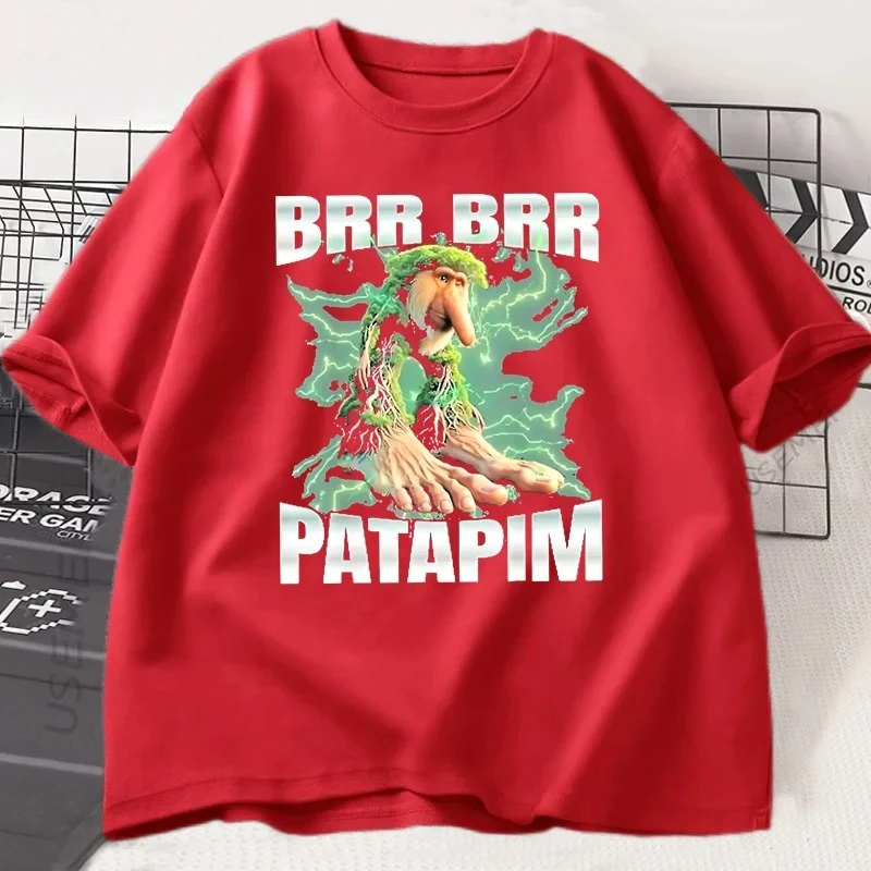 Футболка BrrBrr Patapin, Италия, футболка Brainrot, повседневная модная футболка с коротким рукавом, футболка в стиле Харадзюку, уличная женская футболка
Футболка BrrBrr Patapin, Италия, футболка Brainrot, повседневная модная футболка с коротким рукавом, футболка в стиле Харадзюку, уличная женская футболка