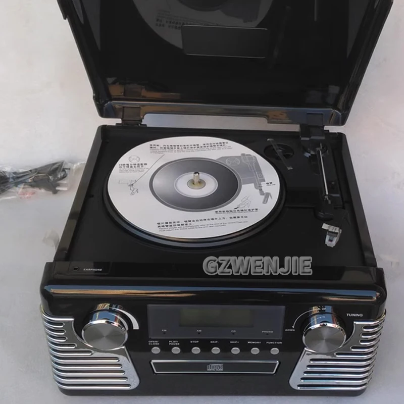 Home Audio AM FM Radio CD Player Gramophone Player Phonograph Cassette Recorder Player Usb Blue-tooth Wireless Turntable
Home Audio AM FM Radio CD Player Gramophone Player Phonograph Cassette Recorder Player Usb Blue-tooth Wireless Turntable