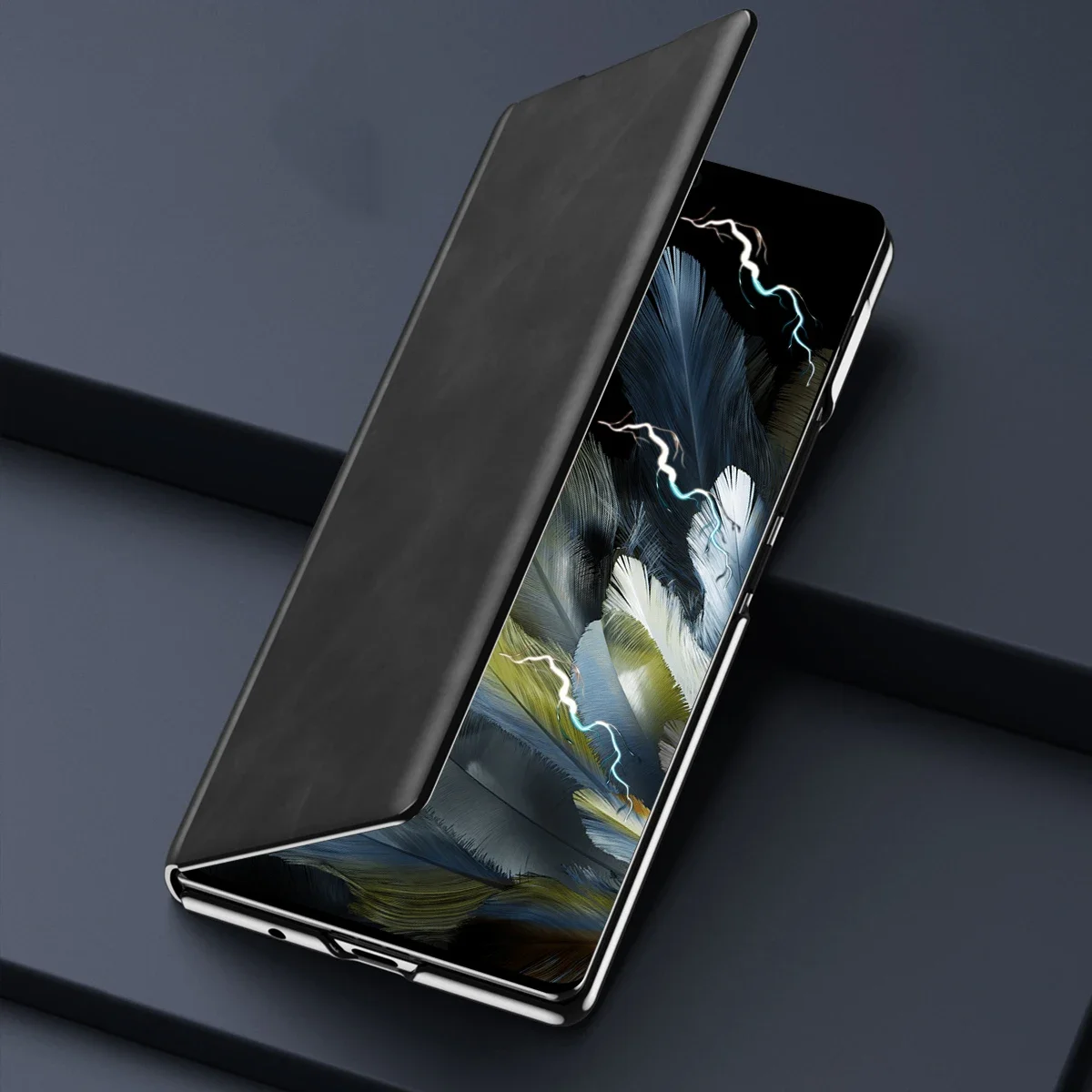 with S Pen For OnePlus Open Case Leather Magnetic Flip Stand Luxury Kickstand Protector Phone Cover For Oppo Find N3
with S Pen For OnePlus Open Case Leather Magnetic Flip Stand Luxury Kickstand Protector Phone Cover For Oppo Find N3