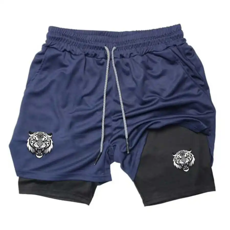 Mens Tiger Head Graphic 2-In-1 Quick Dry Sports Shorts Athletic Workout Gym Running
Mens Tiger Head Graphic 2-In-1 Quick Dry Sports Shorts Athletic Workout Gym Running