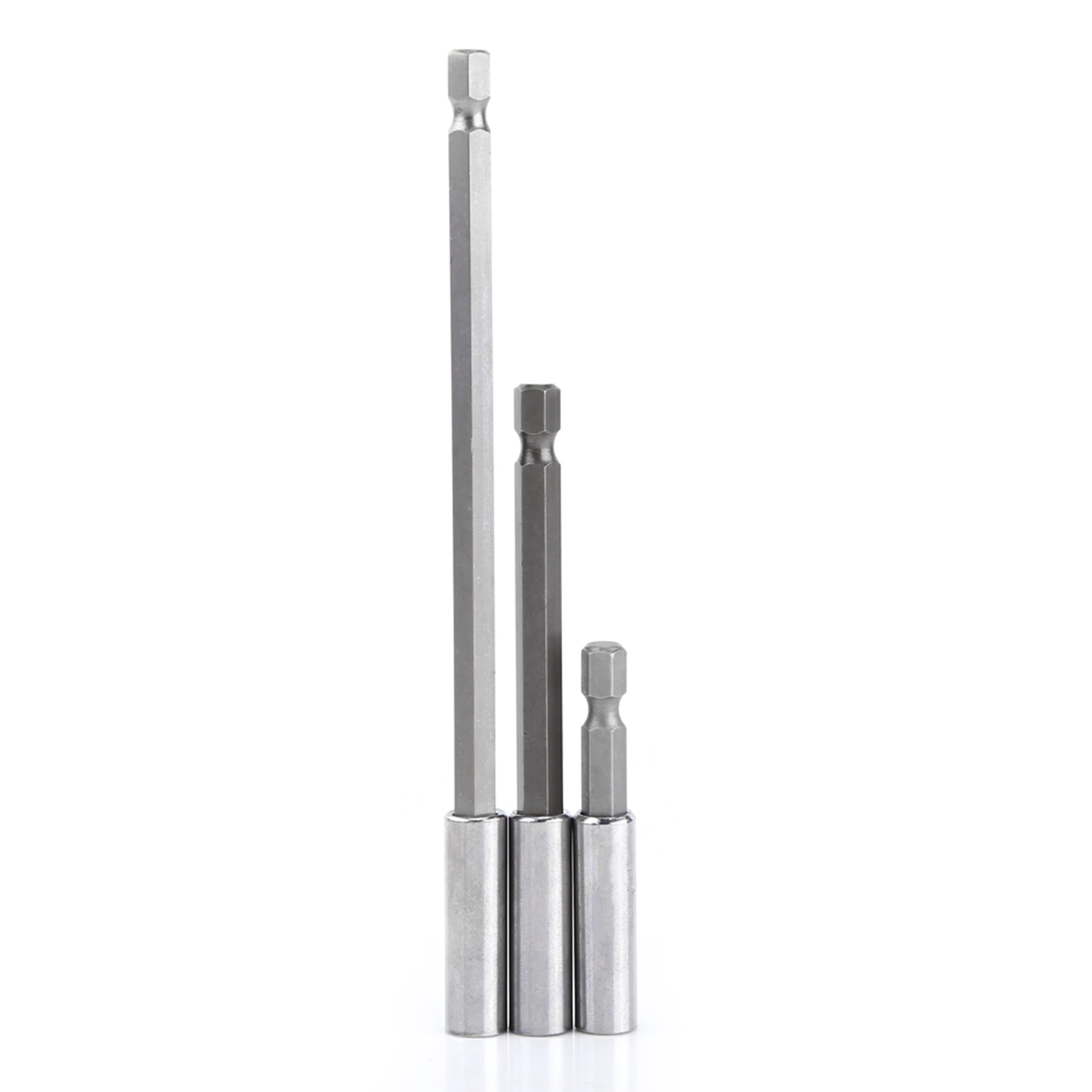 3Pcs Drill Bit Socket Hexagonal Quick Release Self-locking Extension Rod Quick Transfer Rod Screwdriver Extension Rod Tool
3Pcs Drill Bit Socket Hexagonal Quick Release Self-locking Extension Rod Quick Transfer Rod Screwdriver Extension Rod Tool