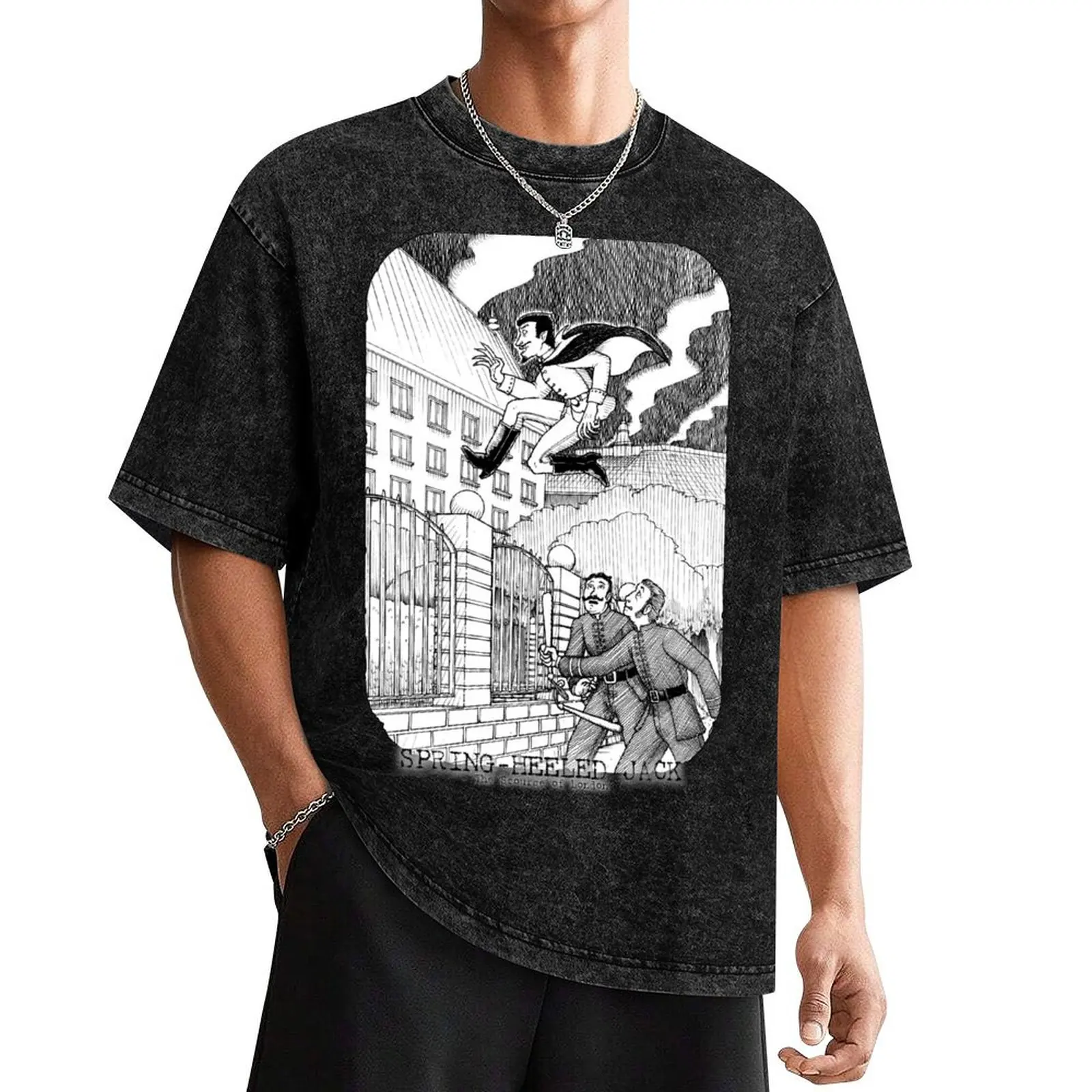 Spring-Heeled Jack T-Shirt vintage anime shirt Funny t-shirt graphic t shirts shirts graphic tees mens t shirts pack
Spring-Heeled Jack T-Shirt vintage anime shirt Funny t-shirt graphic t shirts shirts graphic tees mens t shirts pack