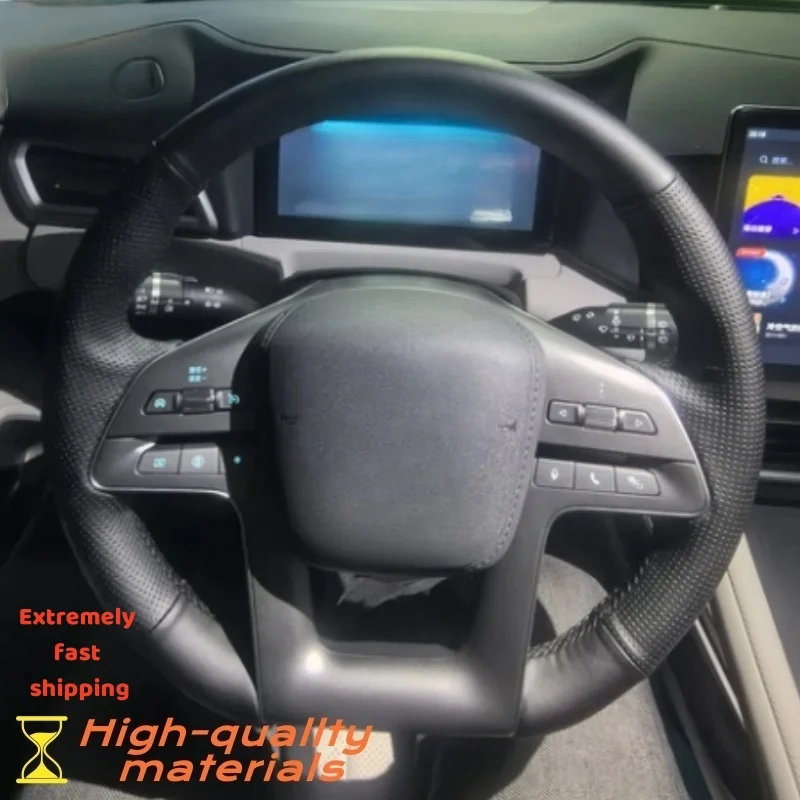 Автомобильный чехол на руль для BYD Yuan ATTO 3 2024, противоскользящая дышащая оплетка из натуральной кожи Dly на руль
Автомобильный чехол на руль для BYD Yuan ATTO 3 2024, противоскользящая дышащая оплетка из натуральной кожи Dly на руль