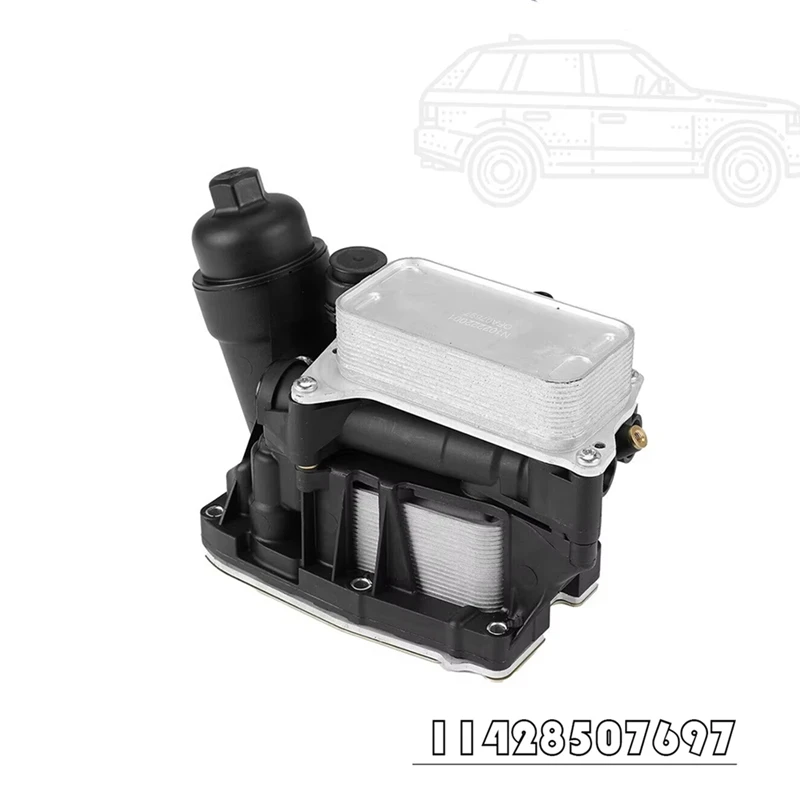 11428507697 Engine Oil Filter Assembly For BMW 1 3 4 5 Series X1 F20 X2 F22 X3 X5 F30 F10 F32 E90 F07 F10 F06 F12 F01
11428507697 Engine Oil Filter Assembly For BMW 1 3 4 5 Series X1 F20 X2 F22 X3 X5 F30 F10 F32 E90 F07 F10 F06 F12 F01