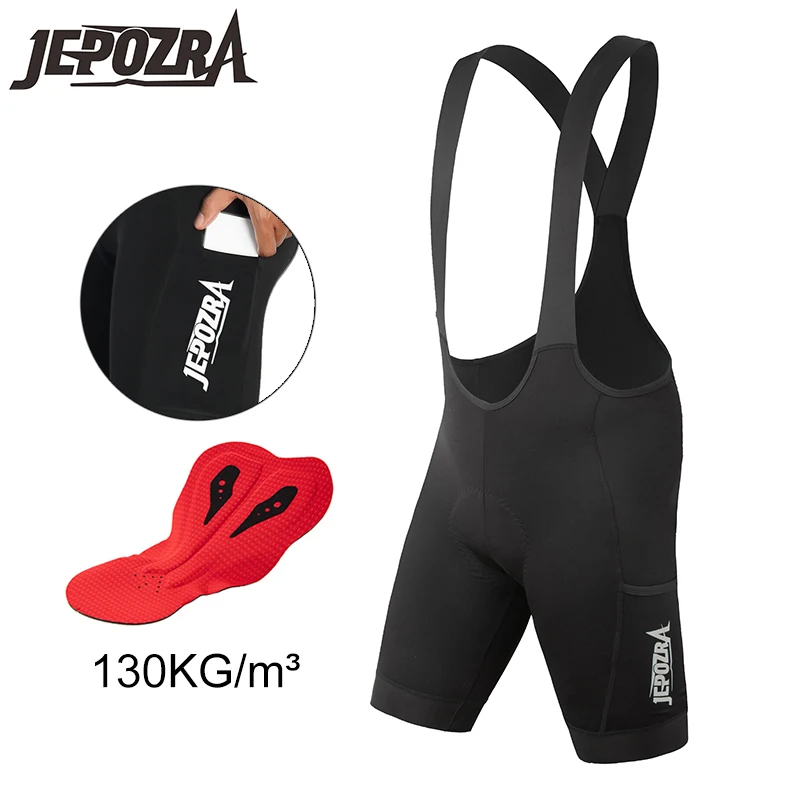 JEPOZRA Men's Cycling Bike Bib Short with Phone Pockets 5D Padded Shockproof Breathable Quick-Dry Biking Bicycle Bib Tights
JEPOZRA Men's Cycling Bike Bib Short with Phone Pockets 5D Padded Shockproof Breathable Quick-Dry Biking Bicycle Bib Tights