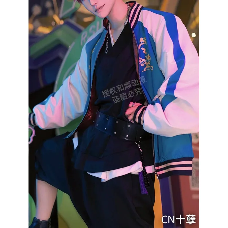 aa69Anime Division Rap Battle DRB Hypnosis Mic Kuko Harai Evil Monk Cosplay Costume Jacket Pant Suit Halloween Uniform S
aa69Anime Division Rap Battle DRB Hypnosis Mic Kuko Harai Evil Monk Cosplay Costume Jacket Pant Suit Halloween Uniform S