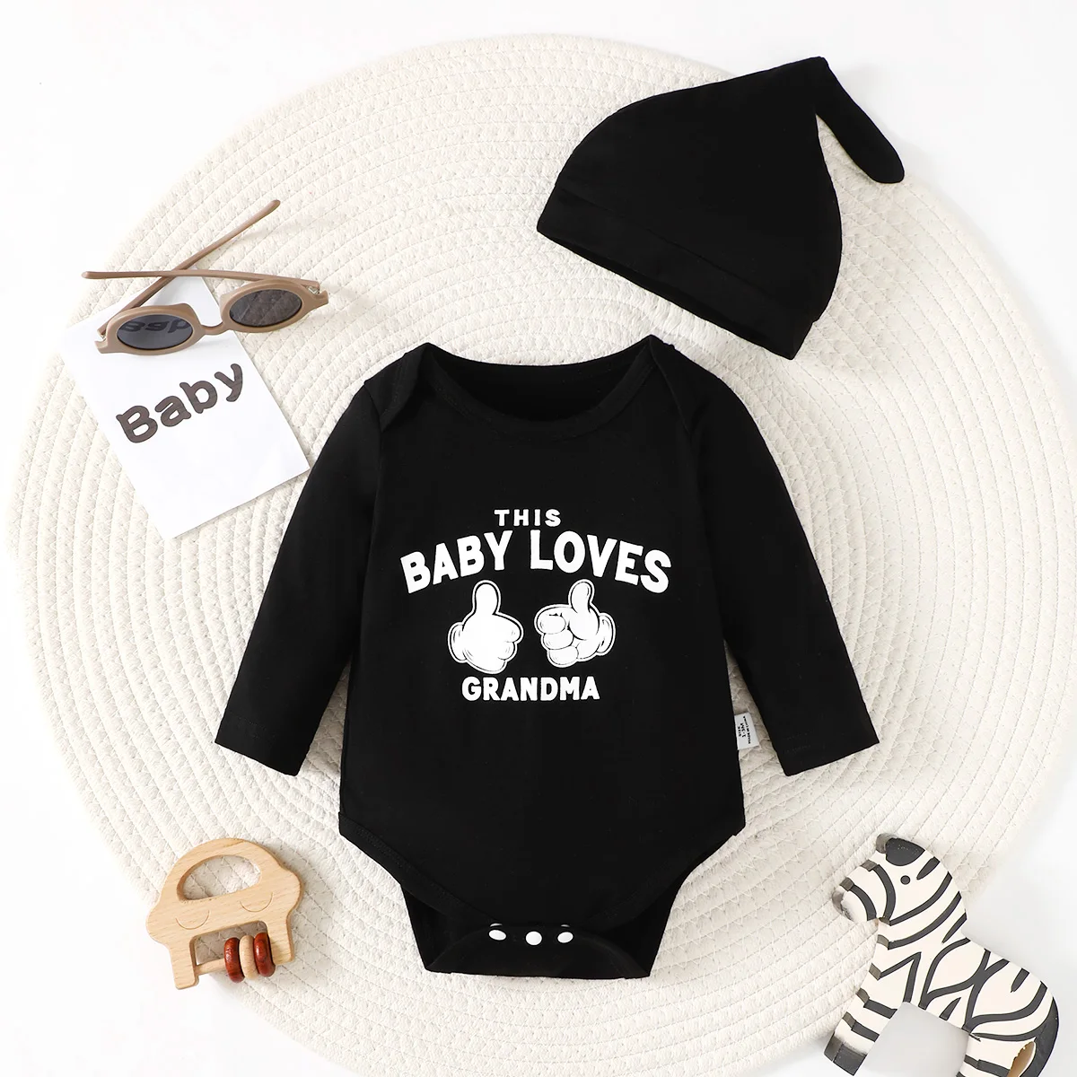 Комбинезон из 2 предметов для новорожденных мальчиков 0-9 месяцев, боди с длинными рукавами и мультяшным принтом + шапка, весенне-осенняя повседневная одежда для младенцев
Комбинезон из 2 предметов для новорожденных мальчиков 0-9 месяцев, боди с длинными рукавами и мультяшным принтом + шапка, весенне-осенняя повседневная одежда для младенцев