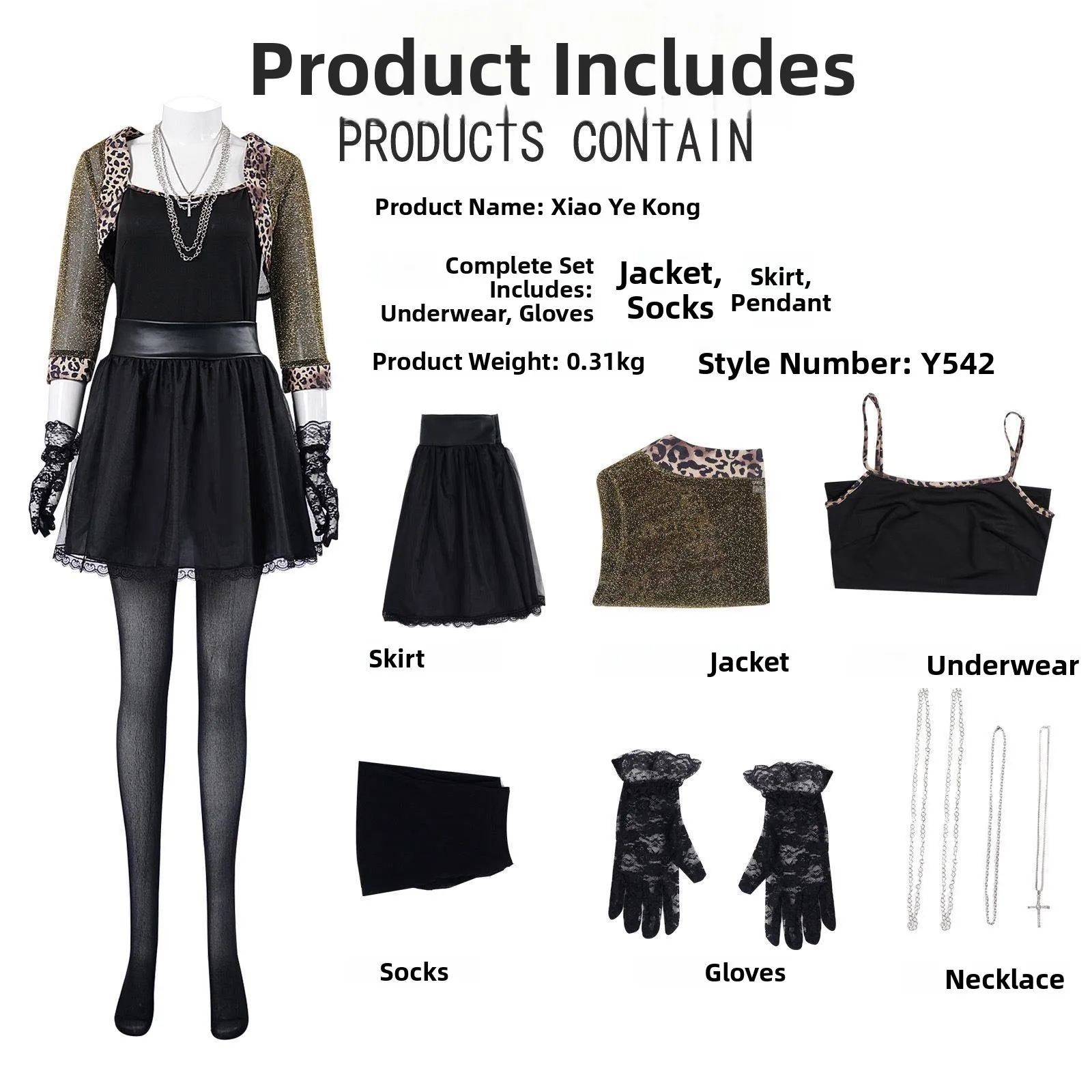 Sexy 80s Themed Halloween Costume Set Women's Netting Dress Sexy Retro Fashion Stage Performance Clothing Ethnic Women's Wear
Sexy 80s Themed Halloween Costume Set Women's Netting Dress Sexy Retro Fashion Stage Performance Clothing Ethnic Women's Wear