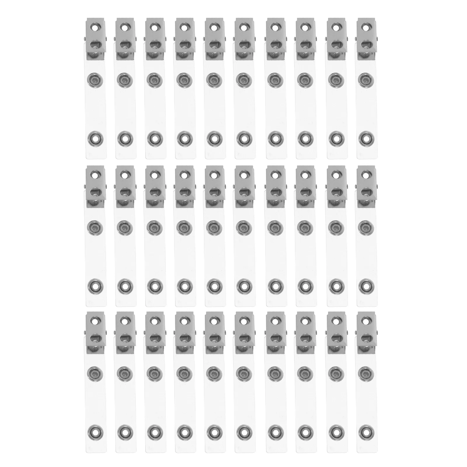 50 Pcs ID Folder Card Clip Clips Belt Attachment Holder for Badges Straps Lanyard Label
50 Pcs ID Folder Card Clip Clips Belt Attachment Holder for Badges Straps Lanyard Label