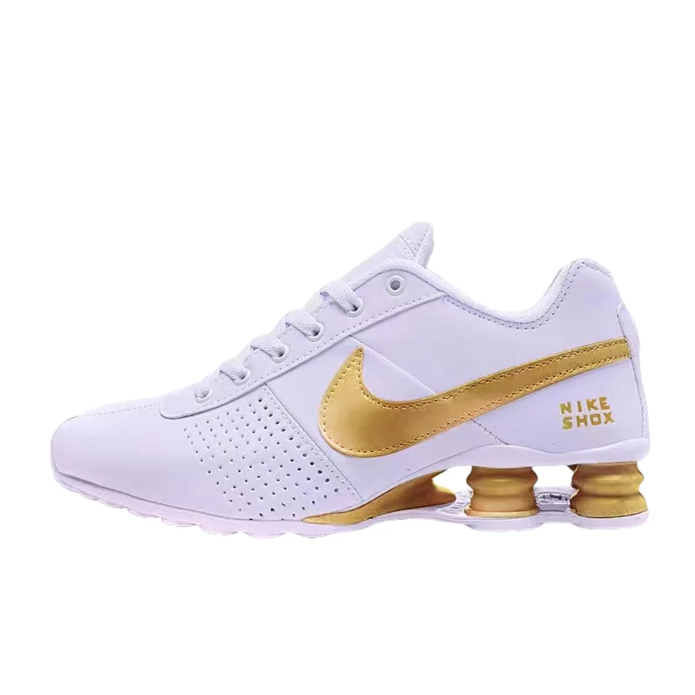 Nike Shox DELIVER белое золото женские и мужские износостойкие удобные амортизирующие кроссовки с поддержкой отскока
Nike Shox DELIVER белое золото женские и мужские износостойкие удобные амортизирующие кроссовки с поддержкой отскока
