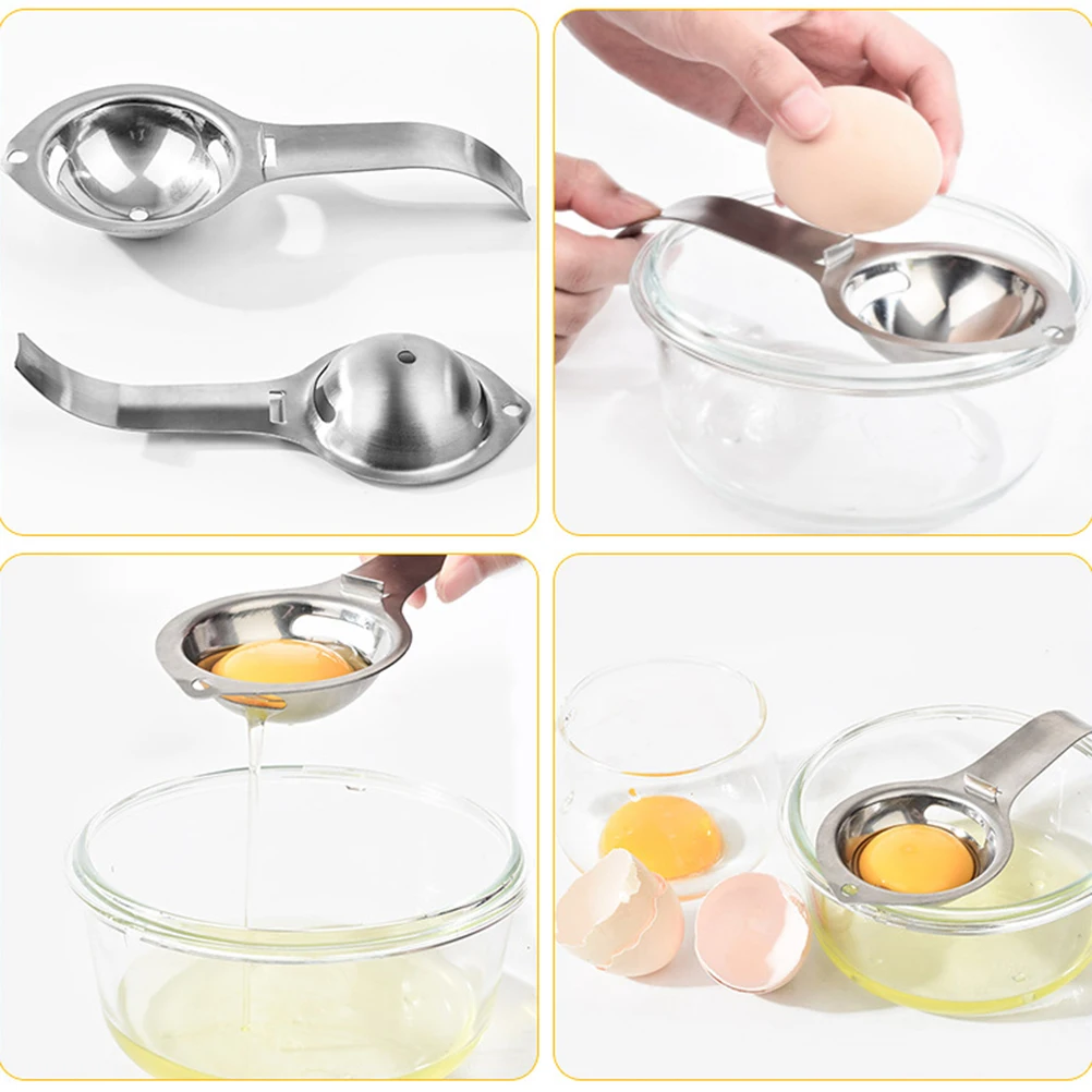 Separator Stainless Steel Egg White Yolk Filter Extractor Quail Egg Peeler Machine Kitchen Tool Easy Clean
Separator Stainless Steel Egg White Yolk Filter Extractor Quail Egg Peeler Machine Kitchen Tool Easy Clean