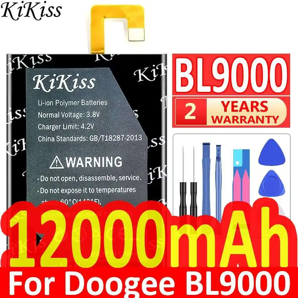 KiKiss 12000mAh BL 9000 Battery For Doogee BL9000 Smart Phone High Quality Batteries + Free Tools
KiKiss 12000mAh BL 9000 Battery For Doogee BL9000 Smart Phone High Quality Batteries + Free Tools