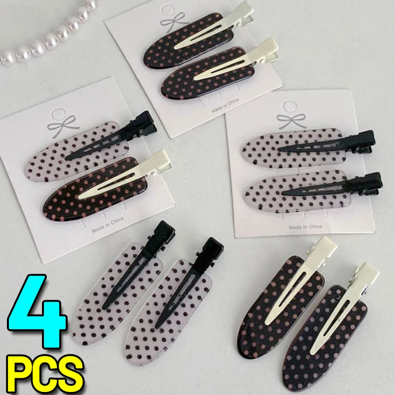 Минималистичные заколки для волос в горошек, черно-белые бесшовные акриловые заколки, милая милая челка, боковая заколка, заколка для волос, повседневные аксессуары для волос
Минималистичные заколки для волос в горошек, черно-белые бесшовные акриловые заколки, милая милая челка, боковая заколка, заколка для волос, повседневные аксессуары для волос