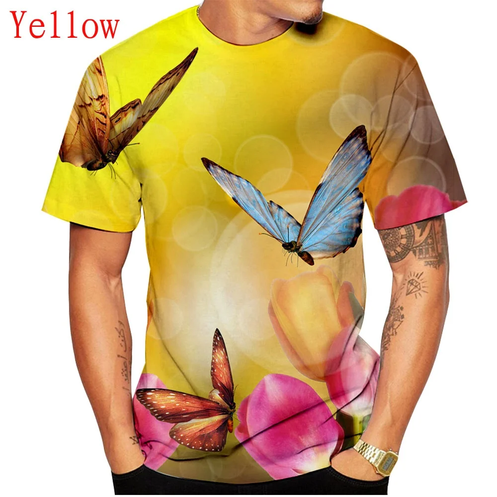 2022 Fashion Men Women 3d Printing Butterfly T-Shirt Casual Funny Short Sleeves Tees Summer T Shirt Tops
2022 Fashion Men Women 3d Printing Butterfly T-Shirt Casual Funny Short Sleeves Tees Summer T Shirt Tops