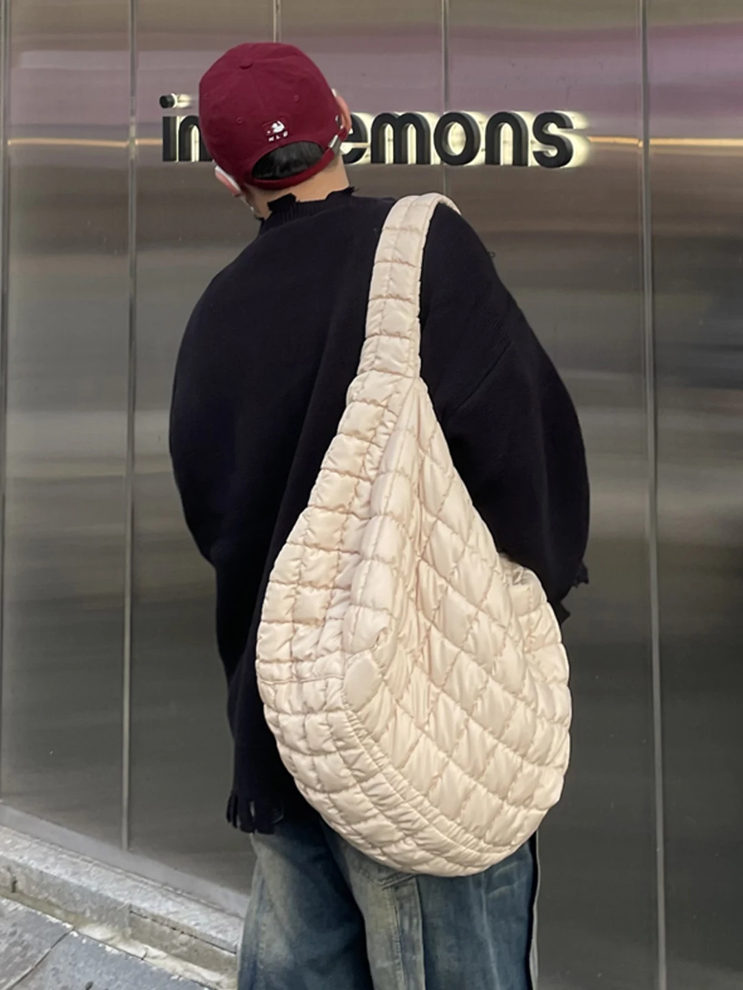 Большая вместительная сумка-хобо из нейлона в стиле Street Sle для повседневного использования, с одним ремнем, для поездок на работу
Большая вместительная сумка-хобо из нейлона в стиле Street Sle для повседневного использования, с одним ремнем, для поездок на работу