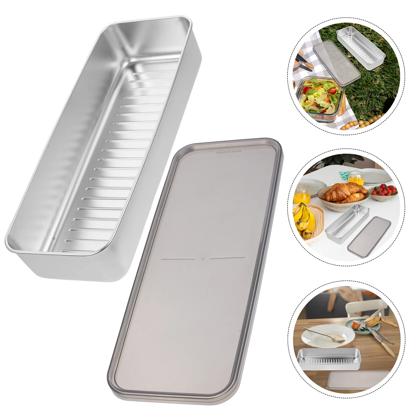 Bread Loaf Keeper Preserved Food Canister Stainless Steel Crisper Refrigerator Fridge Containers Meat for Bacon
Bread Loaf Keeper Preserved Food Canister Stainless Steel Crisper Refrigerator Fridge Containers Meat for Bacon