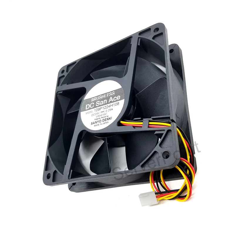 Genuine For 109P1224H108 DC24V 0.25A Original authentic Japan Sanyo Sanyo equipment axial fan
Genuine For 109P1224H108 DC24V 0.25A Original authentic Japan Sanyo Sanyo equipment axial fan