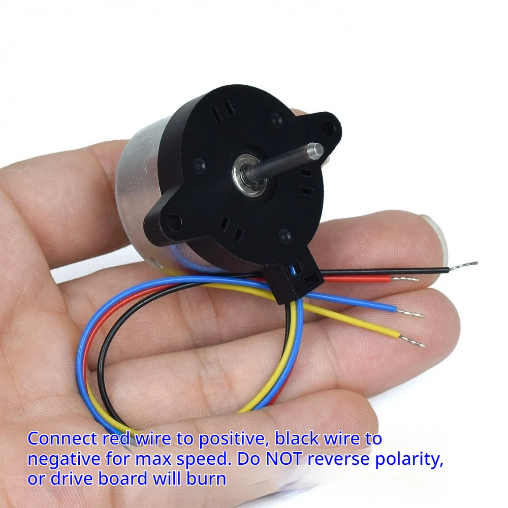 B3020S Outer Rotor Brushless DC Motor 3.7-6V Rated 5V Silent Built-in Driver Board PWM Speed Control Max 5030RPM Brushless Motor
B3020S Outer Rotor Brushless DC Motor 3.7-6V Rated 5V Silent Built-in Driver Board PWM Speed Control Max 5030RPM Brushless Motor