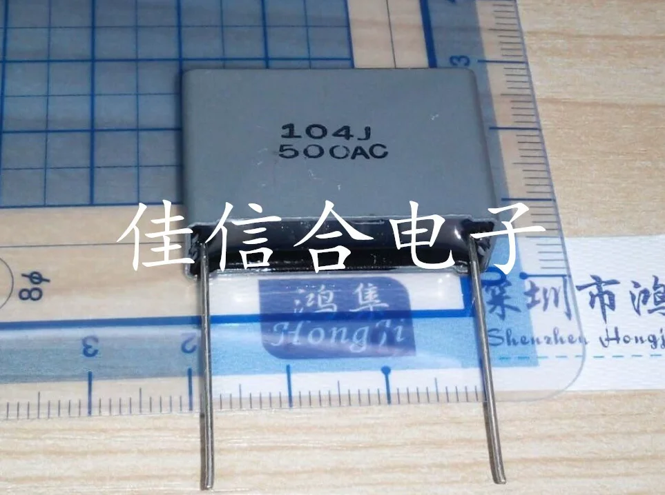 5-10PCS MKT61 104 0.1UF 500VAC P=27.5MM Polypropylene Capacitors
5-10PCS MKT61 104 0.1UF 500VAC P=27.5MM Polypropylene Capacitors