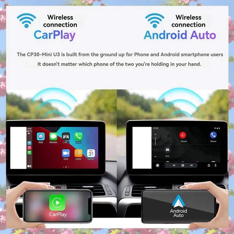 Беспроводной автомобильный беспроводной адаптер Smart Mini Box Plug & Play Bluetooth для проводов и беспроводных моделей автомобилей
Беспроводной автомобильный беспроводной адаптер Smart Mini Box Plug & Play Bluetooth для проводов и беспроводных моделей автомобилей