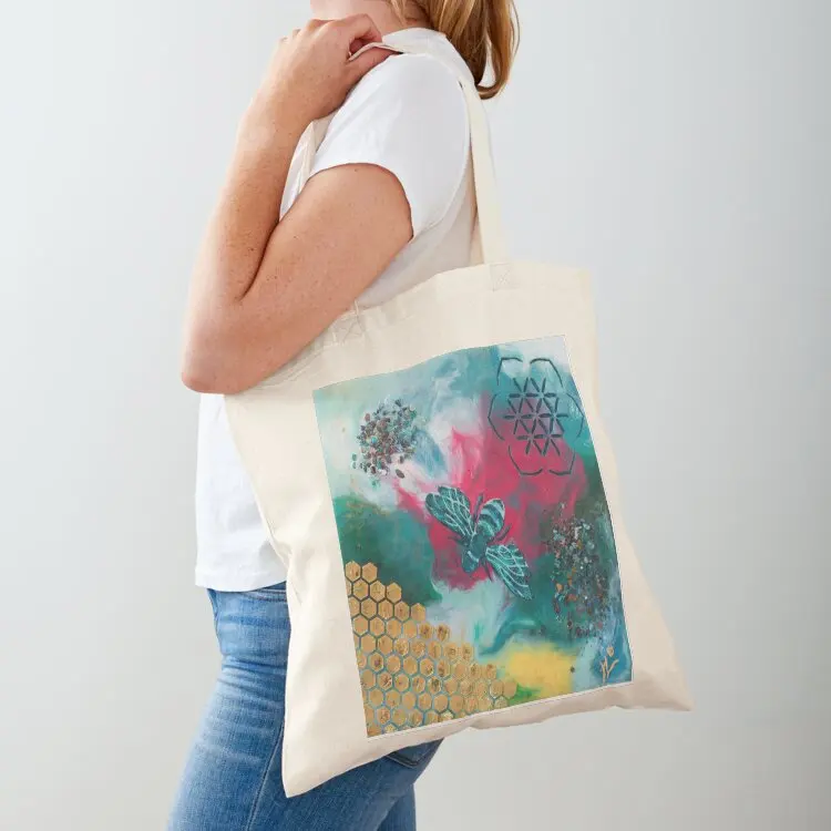 Turquoise Bee Creates a Golden Hive~ Flower of Life Tote Bag bag for beach Women's bags Women bags shopper bag women canvas
Turquoise Bee Creates a Golden Hive~ Flower of Life Tote Bag bag for beach Women's bags Women bags shopper bag women canvas