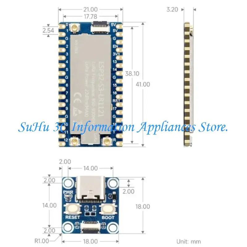 2.4Ghz Development Board With Double Cored Processor For IoTs Projects
2.4Ghz Development Board With Double Cored Processor For IoTs Projects