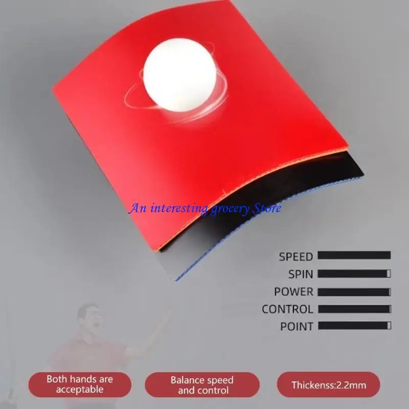 652D PingPong Rubber Sponge 2.2mm Table Tennis Rubber with High Elasticity Sponge
652D PingPong Rubber Sponge 2.2mm Table Tennis Rubber with High Elasticity Sponge