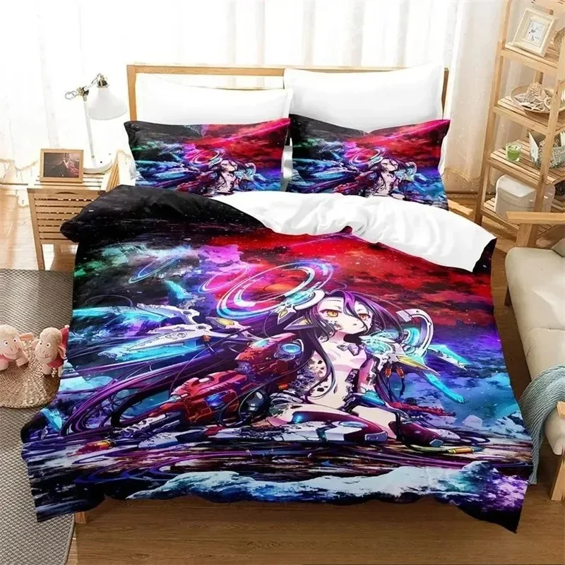 3D No Game No Life Anime Bedding Set,Duvet Cover Comforter Bed Set Quilt Cover Pillowcase,King Queen Twin Size Boys Girls Adults
3D No Game No Life Anime Bedding Set,Duvet Cover Comforter Bed Set Quilt Cover Pillowcase,King Queen Twin Size Boys Girls Adults