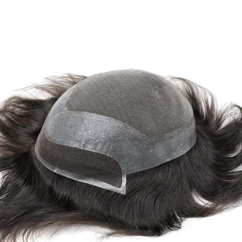 Natural Men Toupee Lace & Pu Base Wig Human Hair System Unit Durable Male Hair Prosthesis Lace Front Men's Toupee
Natural Men Toupee Lace & Pu Base Wig Human Hair System Unit Durable Male Hair Prosthesis Lace Front Men's Toupee