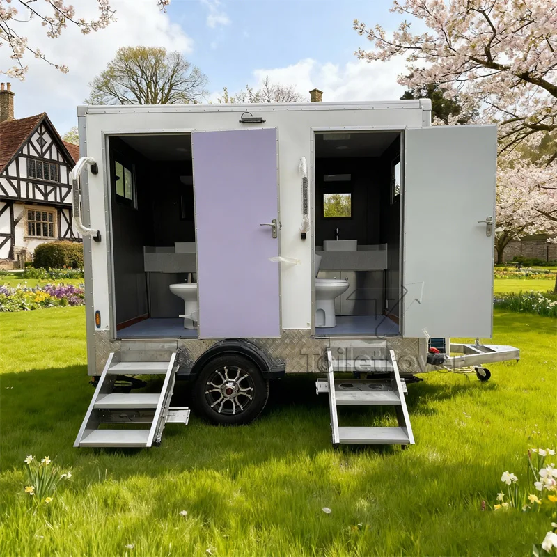 High Quality Luxury Restroom Trailer Caravan Toilet Trailer Mobile Outdoor Portable Toilet Travel Trailer with Bathroom
High Quality Luxury Restroom Trailer Caravan Toilet Trailer Mobile Outdoor Portable Toilet Travel Trailer with Bathroom