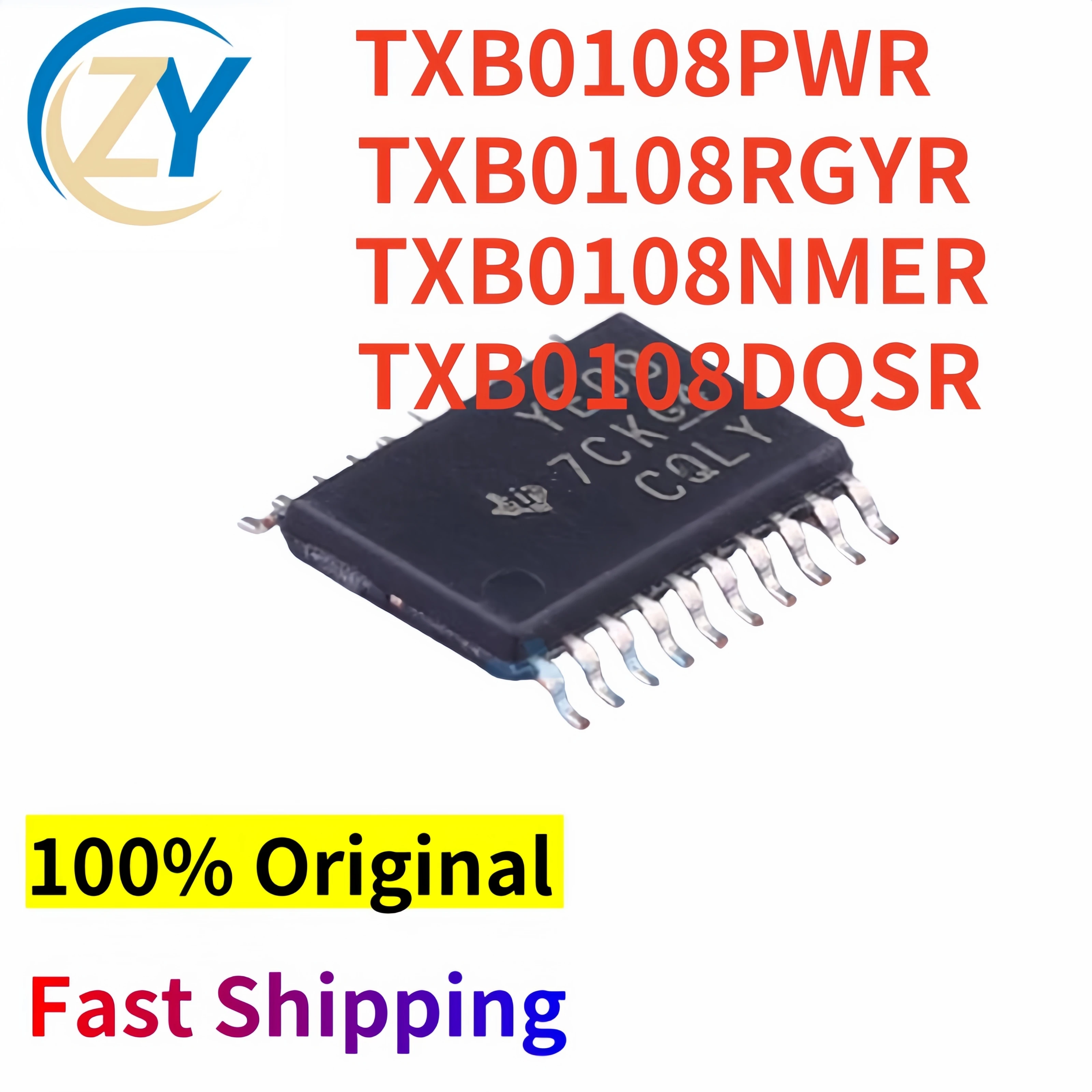 (5pcs) TXB0108 Logic ICs TXB0108PWR TXB0108RGYR QFN20 TXB0108NMER TXB0108DQSR 100% Original & In Stock 
(5pcs) TXB0108 Logic ICs TXB0108PWR TXB0108RGYR QFN20 TXB0108NMER TXB0108DQSR 100% Original & In Stock