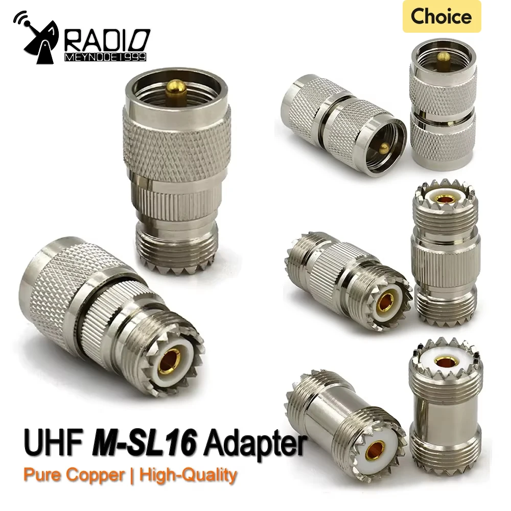 SO239 PL259 Connector UHF to UHF Male Female Straight Connector UHF Female to Female Adapter for Radio Antenna SO-239 PL-259
SO239 PL259 Connector UHF to UHF Male Female Straight Connector UHF Female to Female Adapter for Radio Antenna SO-239 PL-259
