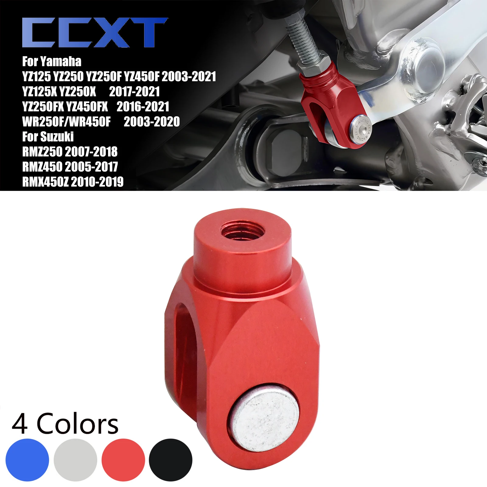 CNC Rear Brake Clevis For Yamaha WR250F YZ450F YZ250X YZ250FX YZ450FX WR450F YZ125 YZ250 YZ250F 2003-2021 For Suzuki RMZ 250 450
CNC Rear Brake Clevis For Yamaha WR250F YZ450F YZ250X YZ250FX YZ450FX WR450F YZ125 YZ250 YZ250F 2003-2021 For Suzuki RMZ 250 450