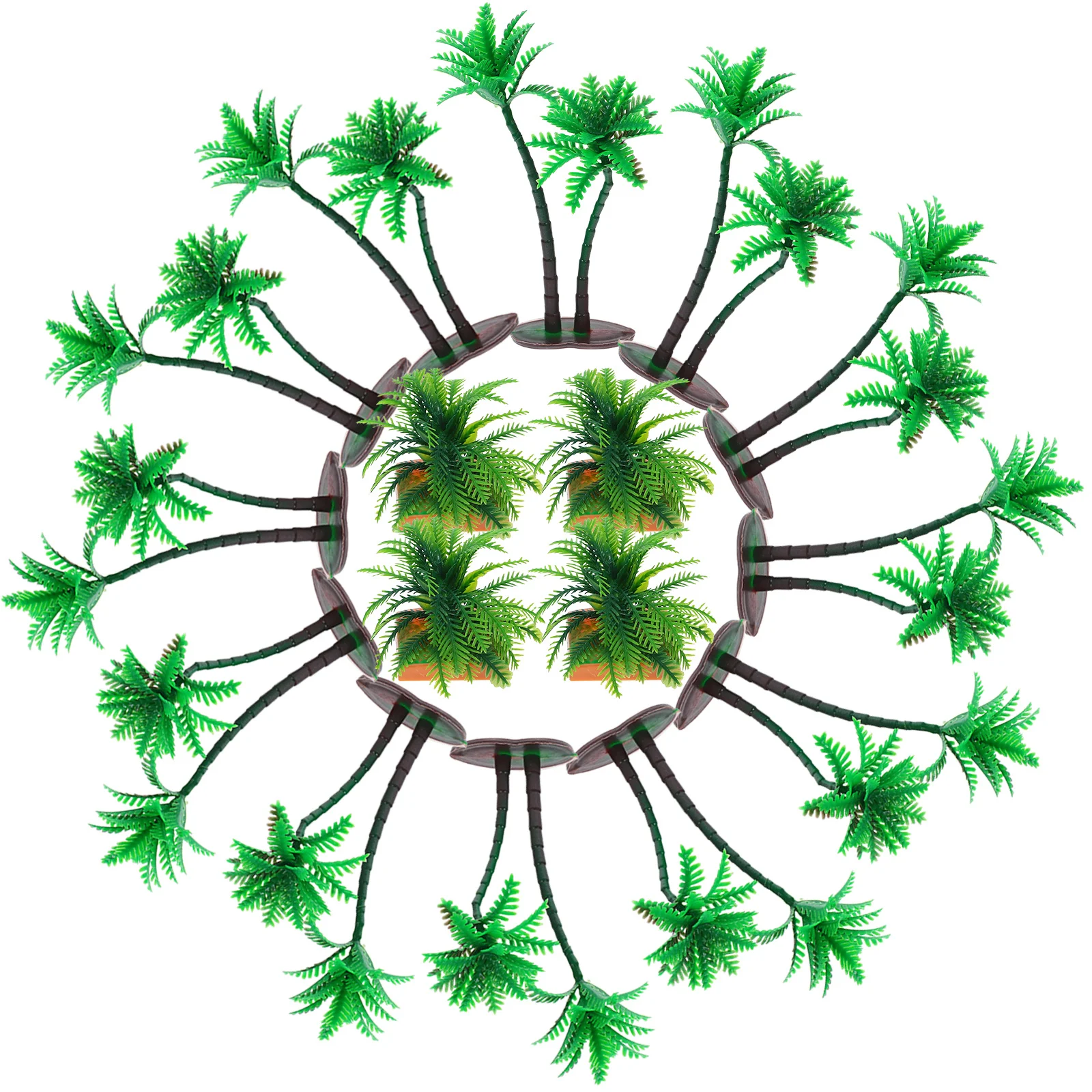 15Pcs Coconut Palm Trees Realistic Artificial Greenery for DIY Miniature Landscape Beach Scene Sand Table Decoration Mini Palm
15Pcs Coconut Palm Trees Realistic Artificial Greenery for DIY Miniature Landscape Beach Scene Sand Table Decoration Mini Palm