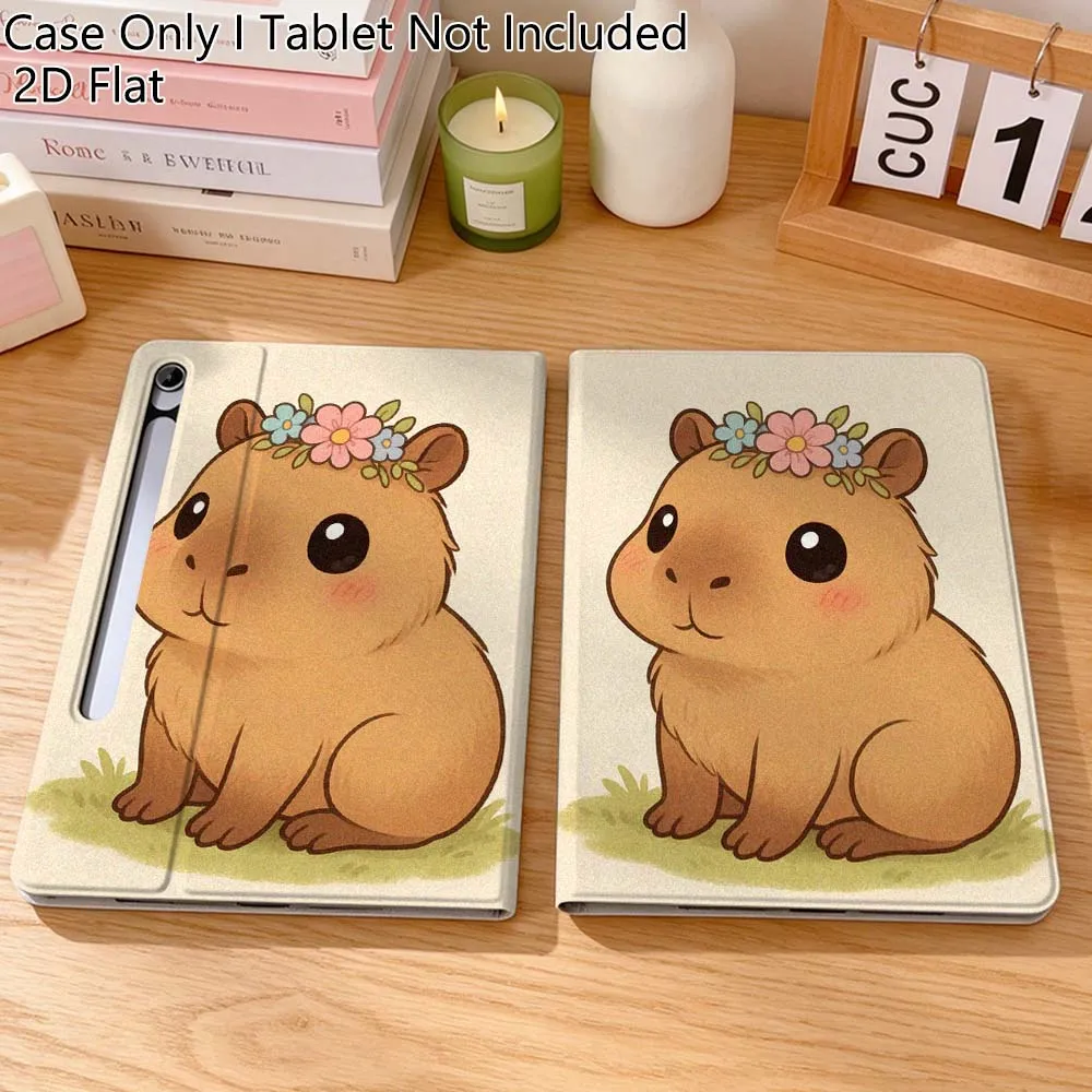 Capybara Cute Cartoon Art Gift For Samsung Galaxy Tab S10 S9 S8 S7 FE Lite Soft Flexible Support Tablet Case
Capybara Cute Cartoon Art Gift For Samsung Galaxy Tab S10 S9 S8 S7 FE Lite Soft Flexible Support Tablet Case